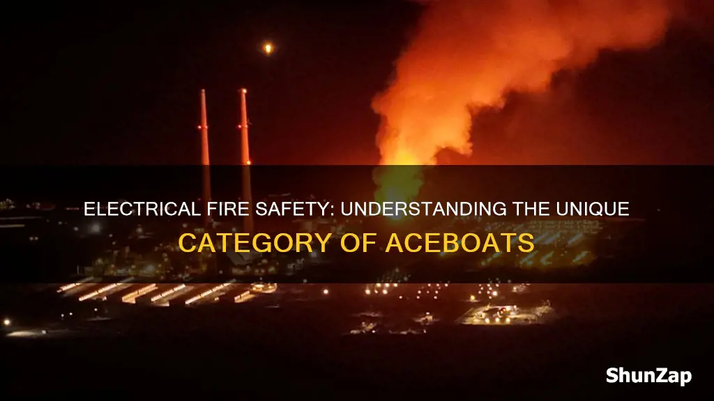 what category is an electrical fire aceboat