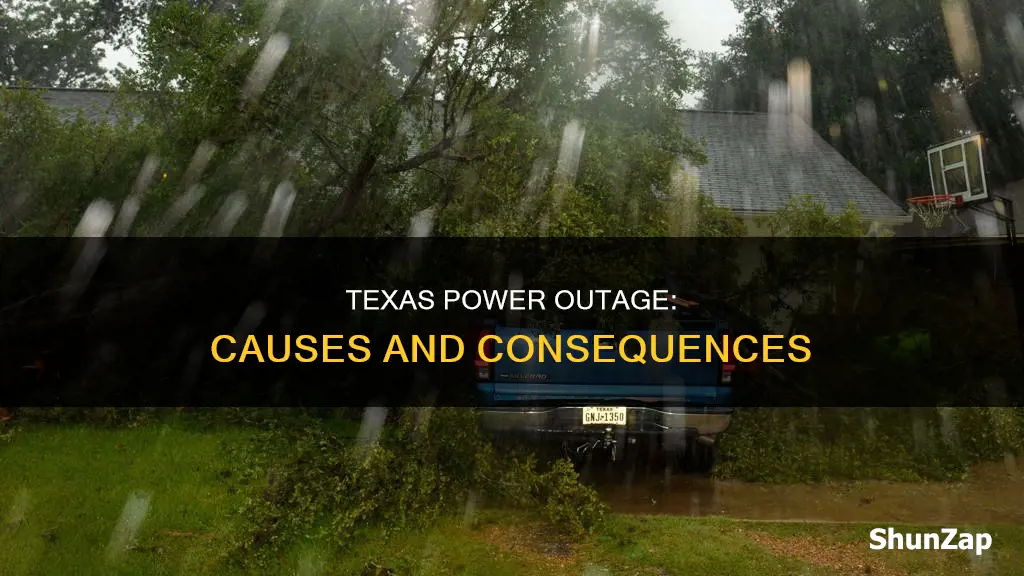 what caused the electrical outage in texas