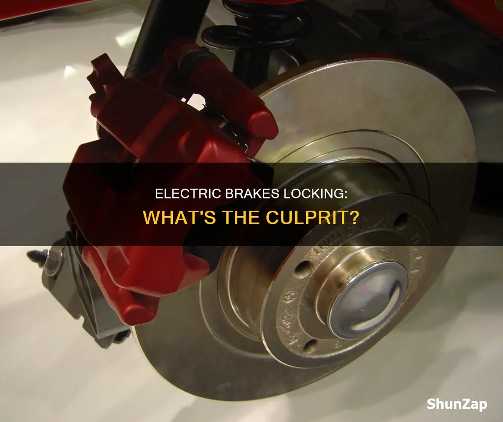 what causes electric brakes to lock up