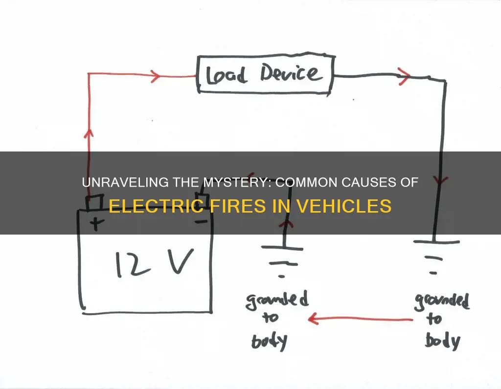 what causes electric fires in vehicles