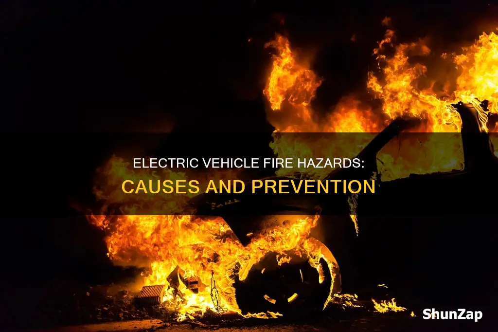 what causes electric fires in vehicles