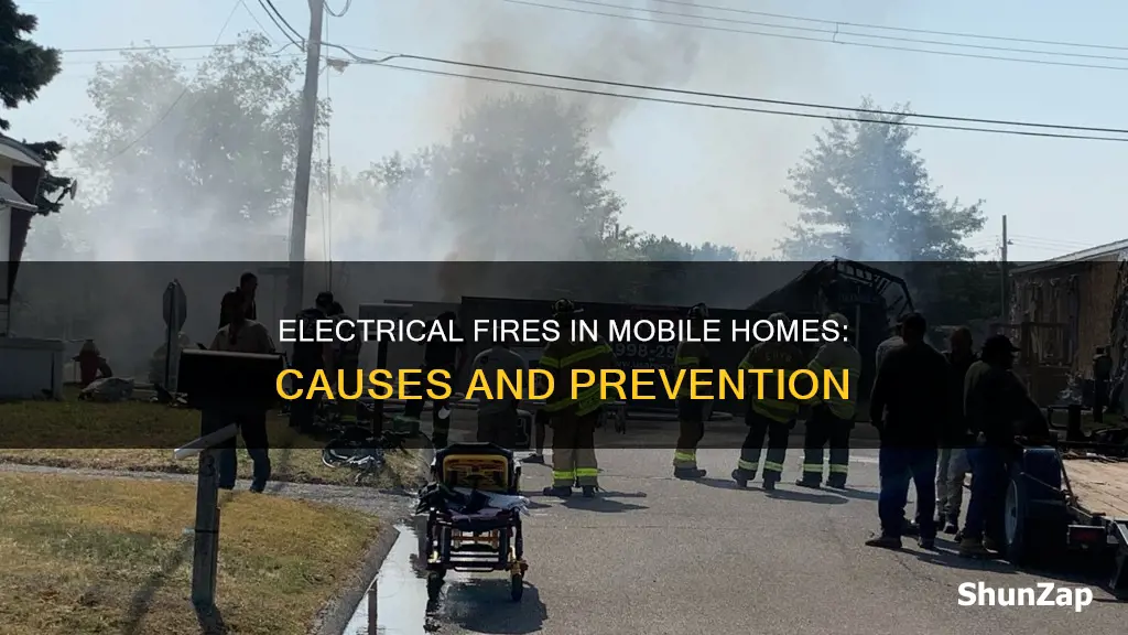 what causes electrical fires in mobile homes