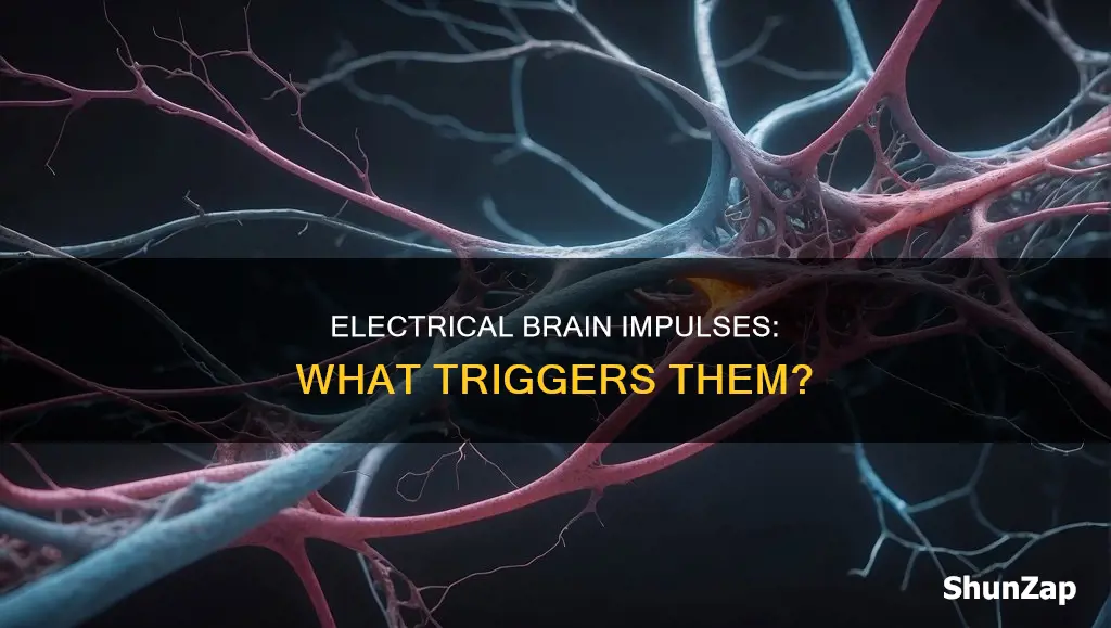 what causes electrical impulses in the brain
