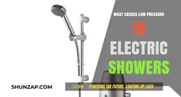 Electric Showers: Low Pressure, What's the Cause?