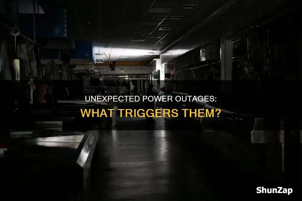 what causes the electricity to go out
