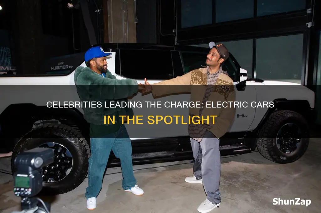 what celebrities drive electric cars