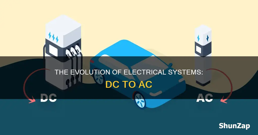 what change dc for ac electrical system