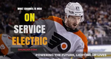 Service Electric MSG Channel Number: Where to Watch?
