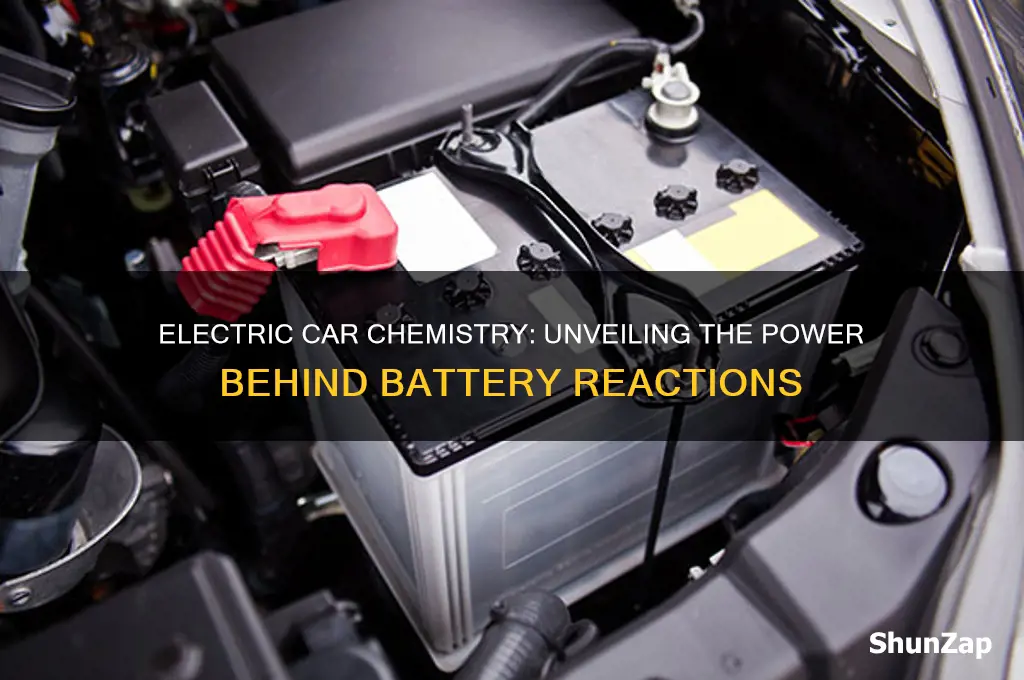 what chemical reaction occurs within electric cars