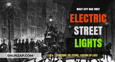 The First City to Light Up the Night with Electricity