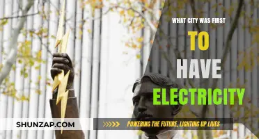 The First City to Light Up: A Historical Perspective