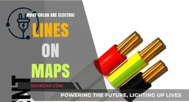 Electric Lines on Maps: What Do the Colors Mean?
