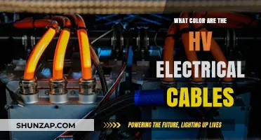 The Color of High-Voltage Electrical Cables: A Safety Guide