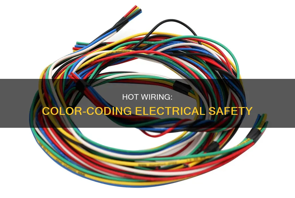 what color is hot on electrical wiring