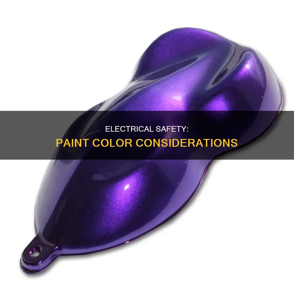 what color paint should be around electrical