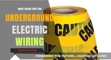Underground Electric Wiring: Tape Color Guide and Safety