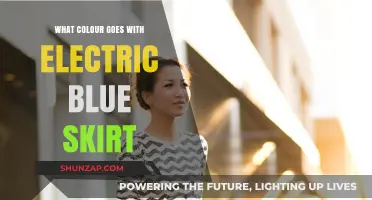 Electric Blue Skirt: What Colors Work?