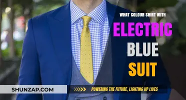 The Perfect Shirt Color to Pair with an Electric Blue Suit