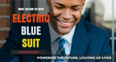 Blue Suit, Blue Tie: Perfecting the Electric Look