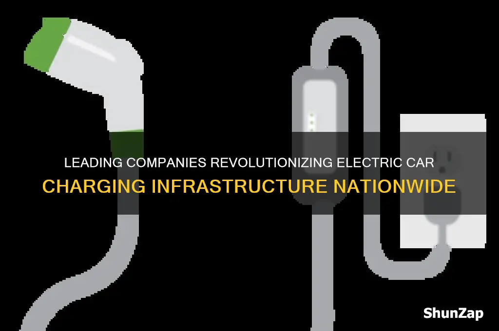 what companies are building charging stations for electric cars