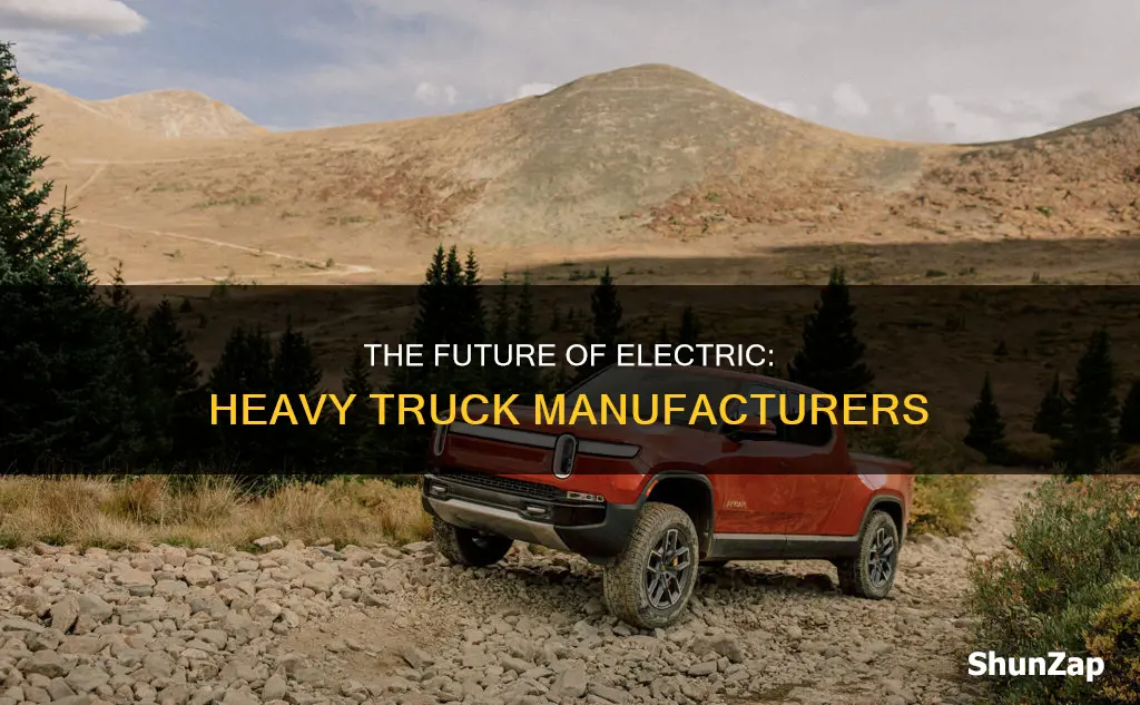 what companies are machining heavy electric trucks