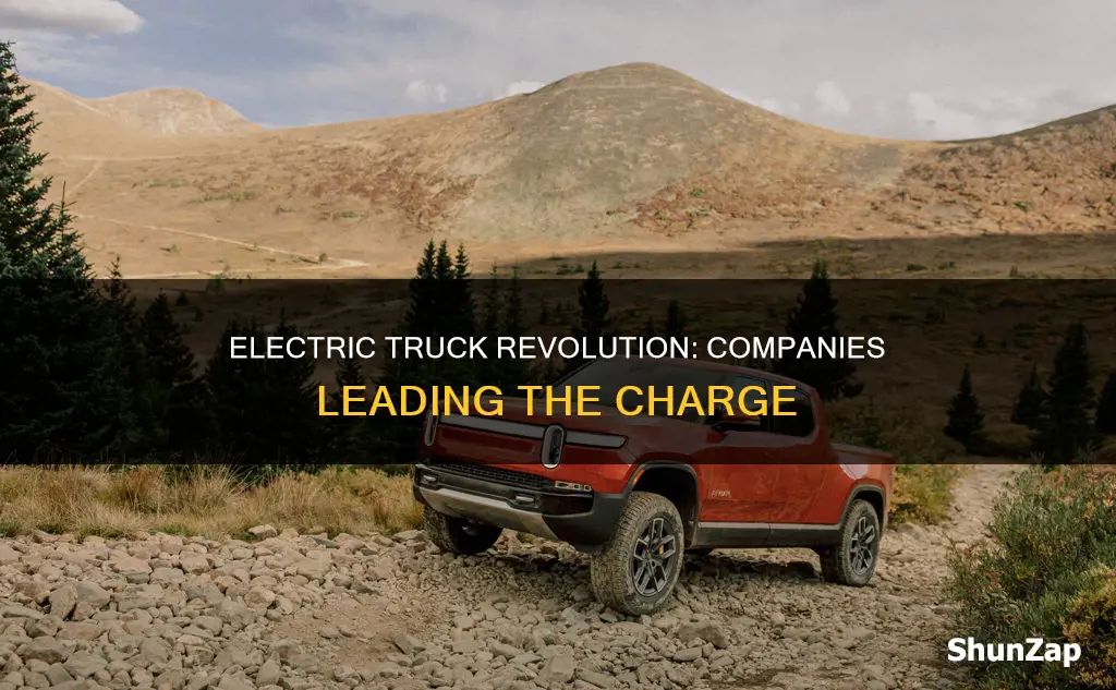 what companies are making electric trucks