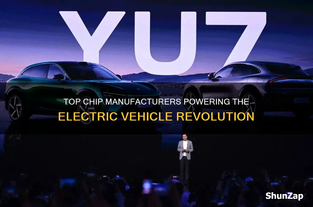 what companies make chips for electric cars