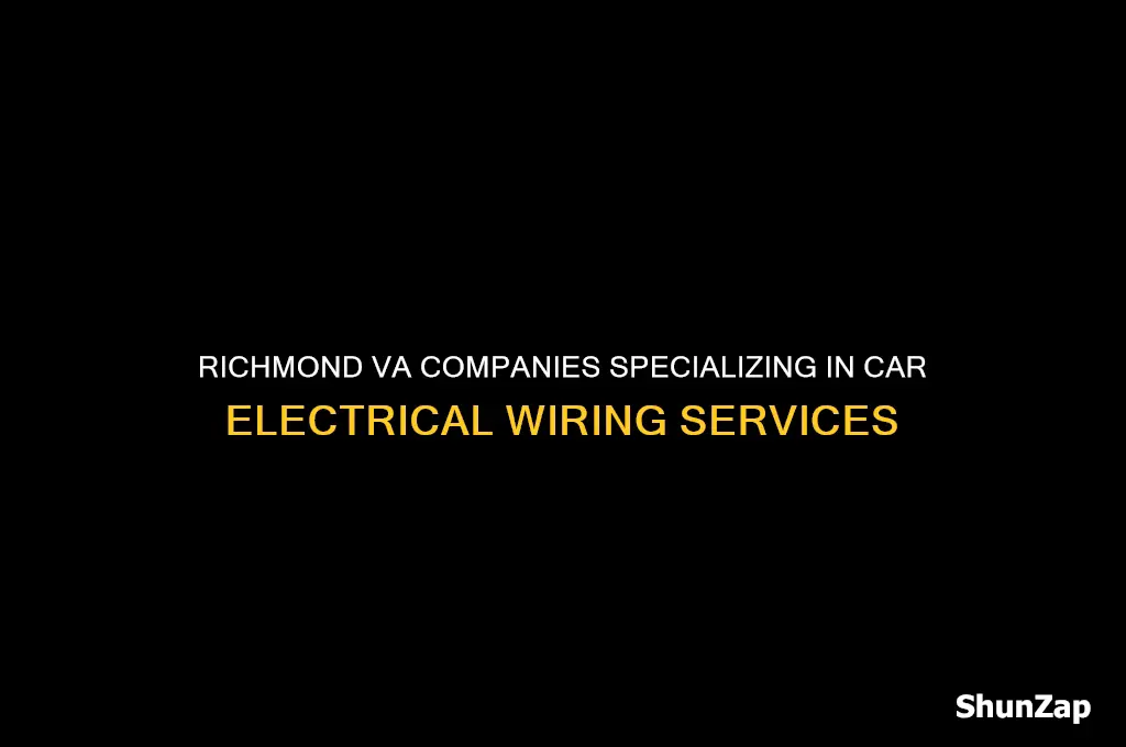 what companies richmond va does car electrical wiring