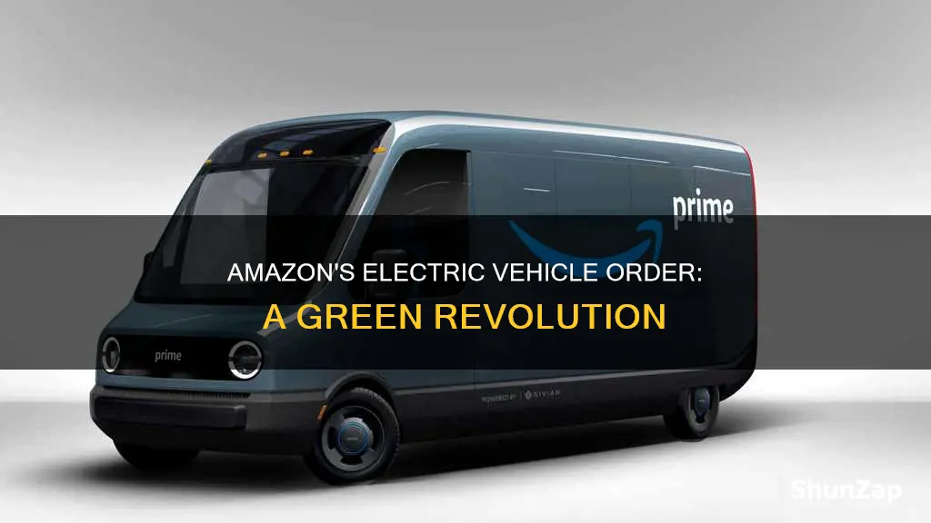 what company did amazon order electric vehicles