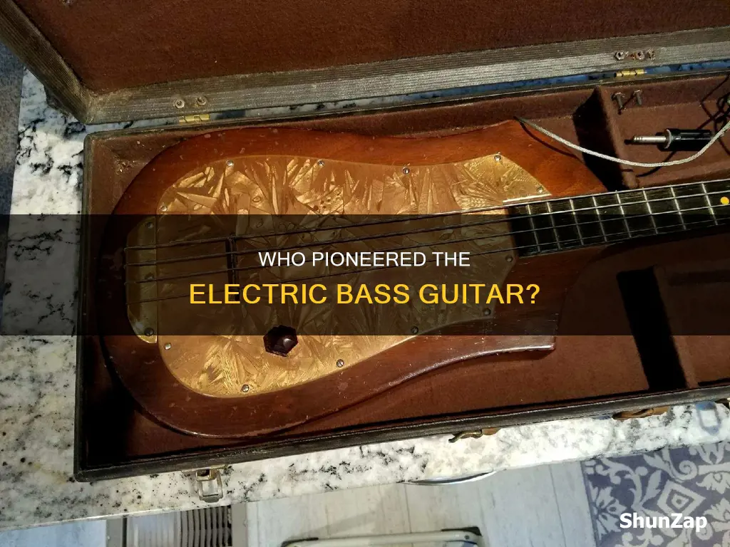 what company first made electric bass guitars