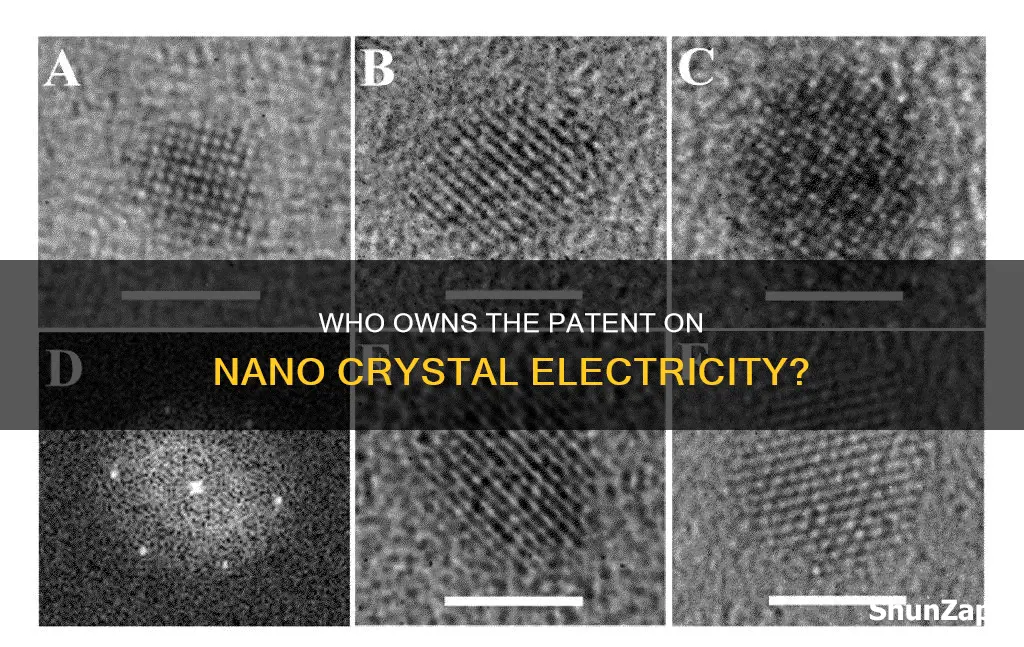 what company has the patent on nano crystal electricity