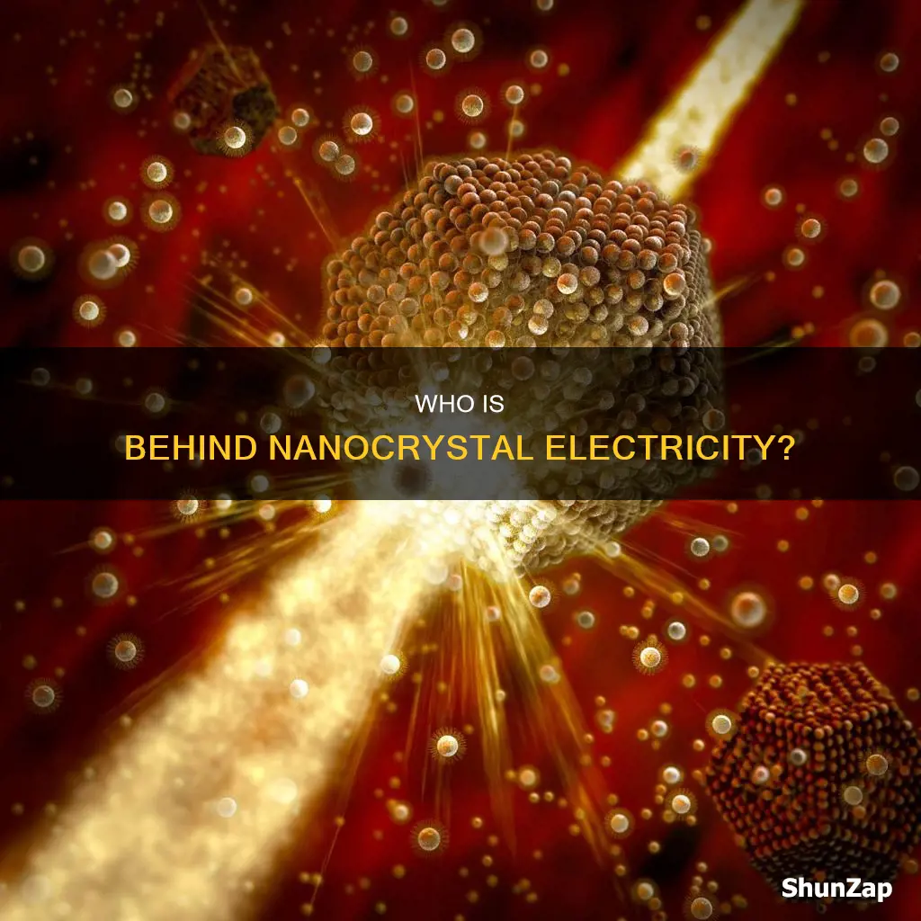 what company invented nanocrystal electricity