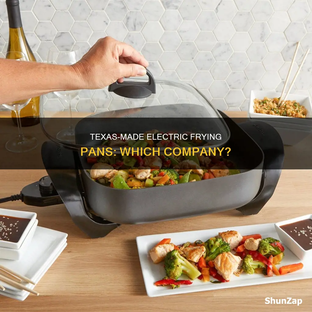 what company made electric frying pans in texas