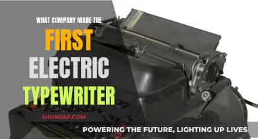 Who Created the First Electric Typewriter?