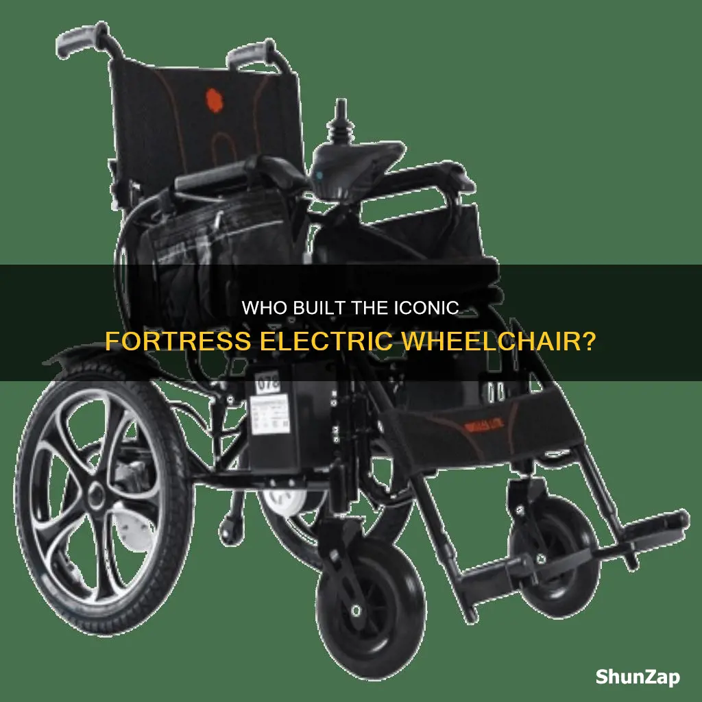 what company made the fortress electric wheelchair in the mid-1980s