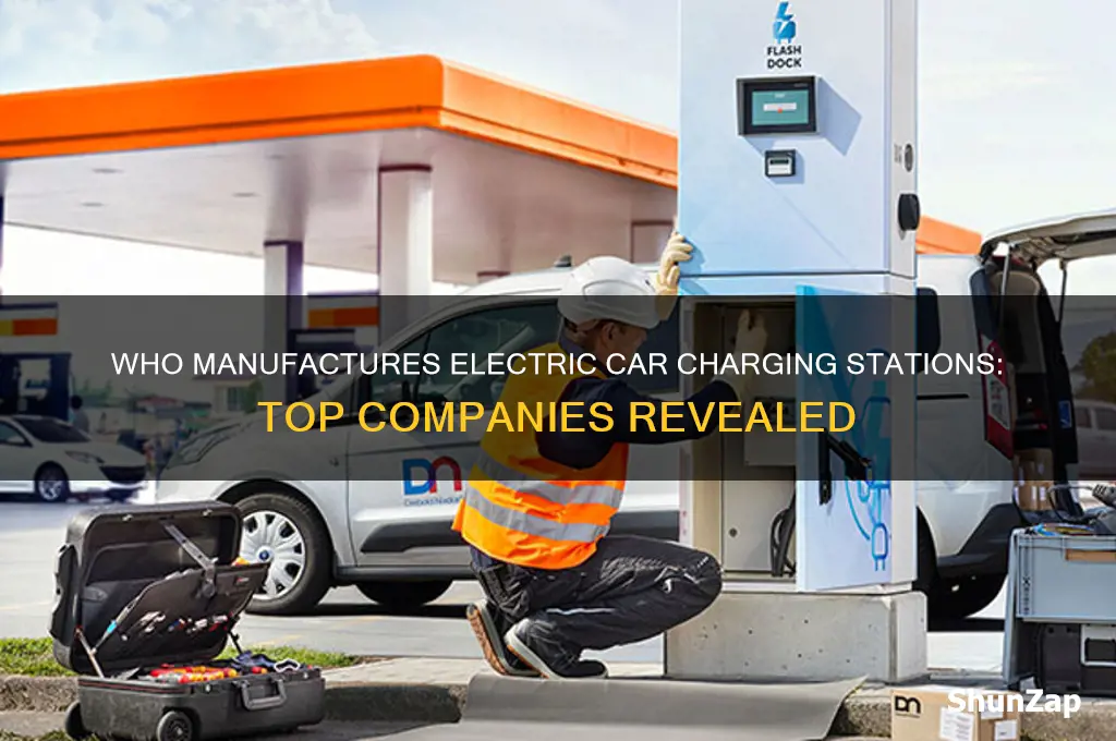 what company makes electric car charging stations