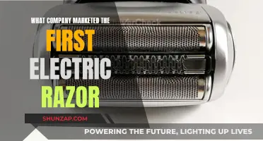 Who Launched the Electric Razor?