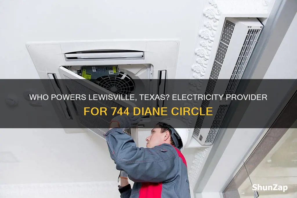 what company provides electricity for 744 diane circle lewisville texas