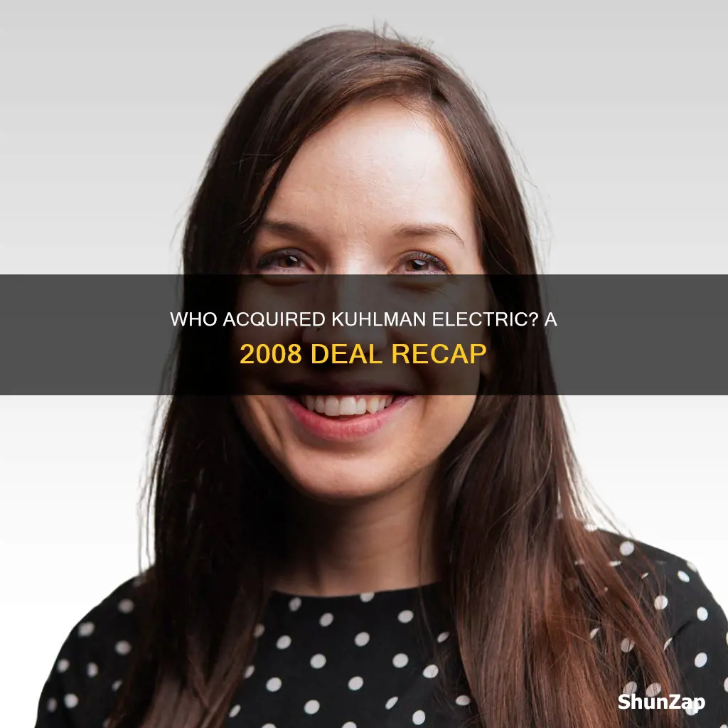 what company purchased kuhlman electric in 2008