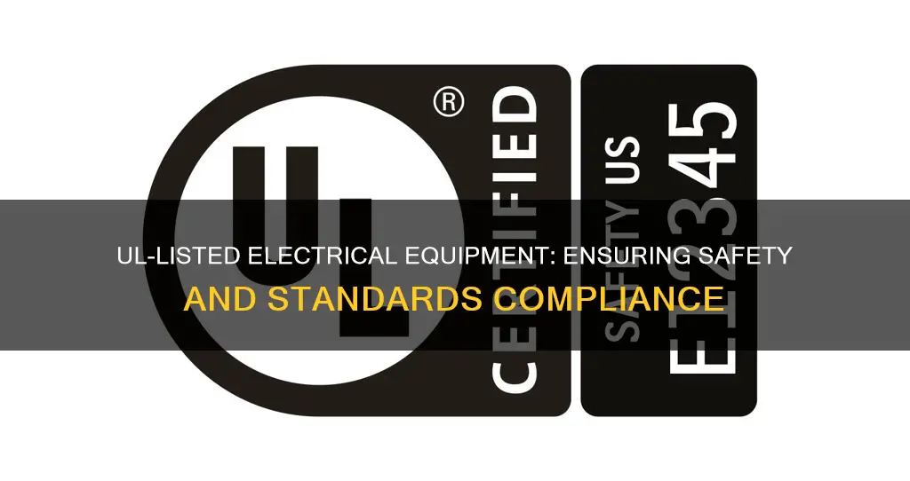 what company ul lists electrical equipment