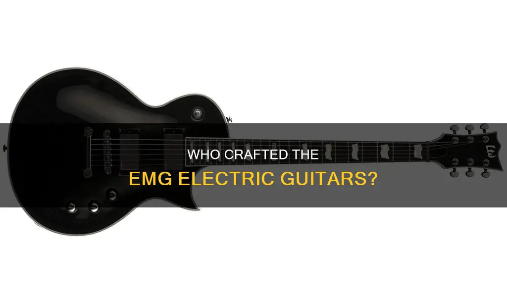 what company was designing emg electric guitars