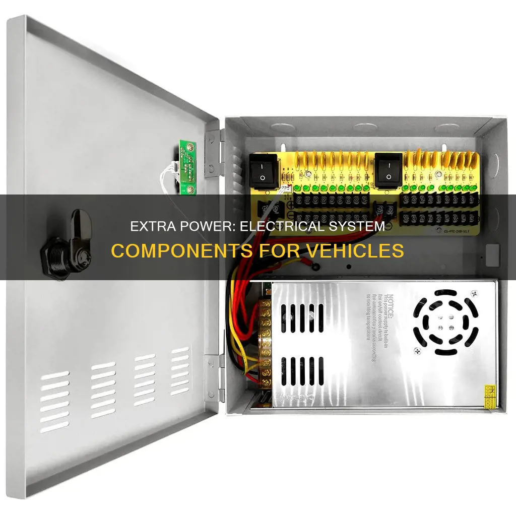 what component supplies extra pwoer to the vehicles electrical system