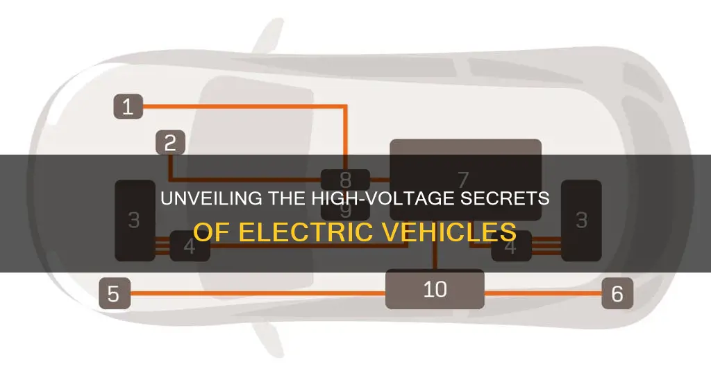 what components of an electric vehicle are considered high voltage