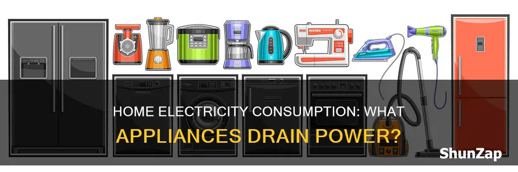 what consumes more electricity in the house