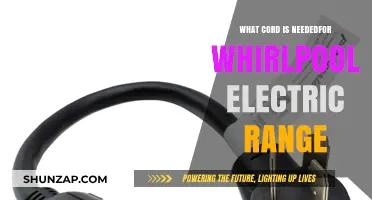 Choosing the Right Cord for Your Whirlpool Electric Range