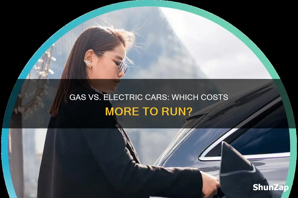 what cost more gas or electric car