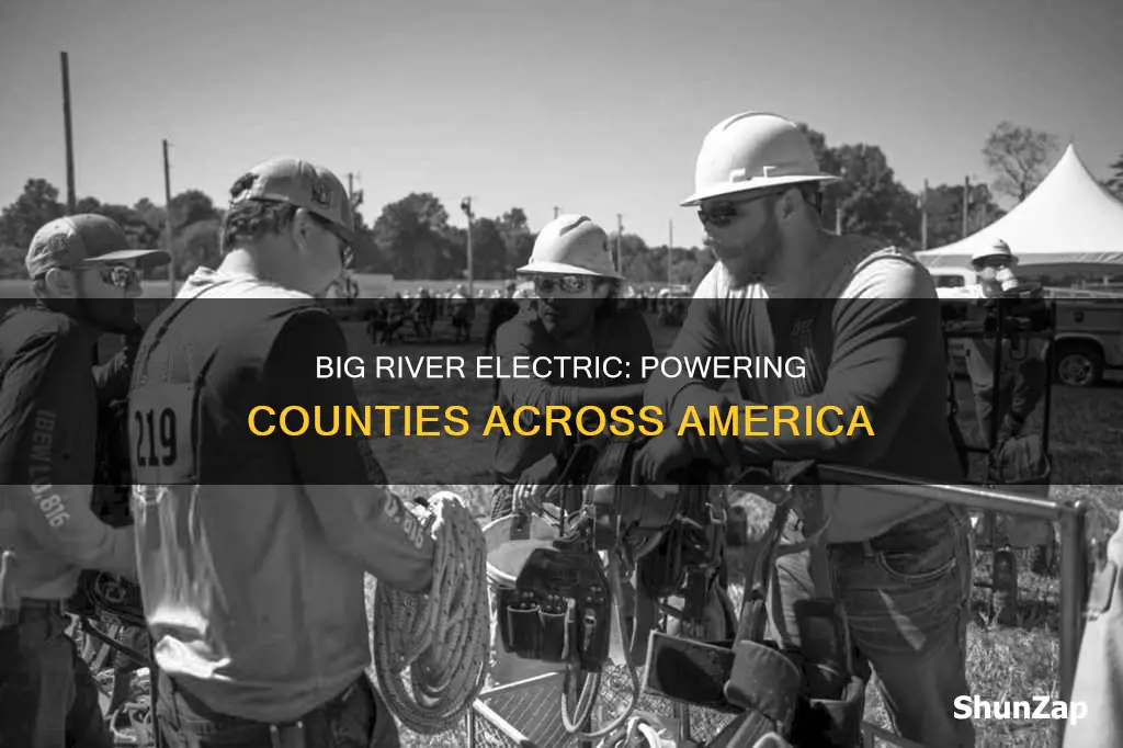 what counties does big river electric cover