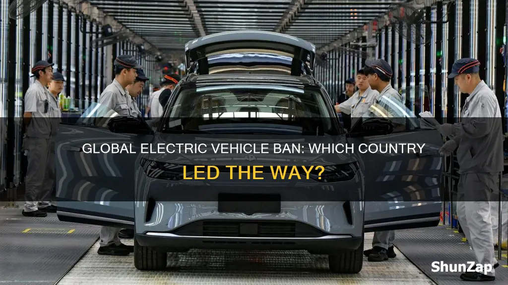 what country banned electric vehicles