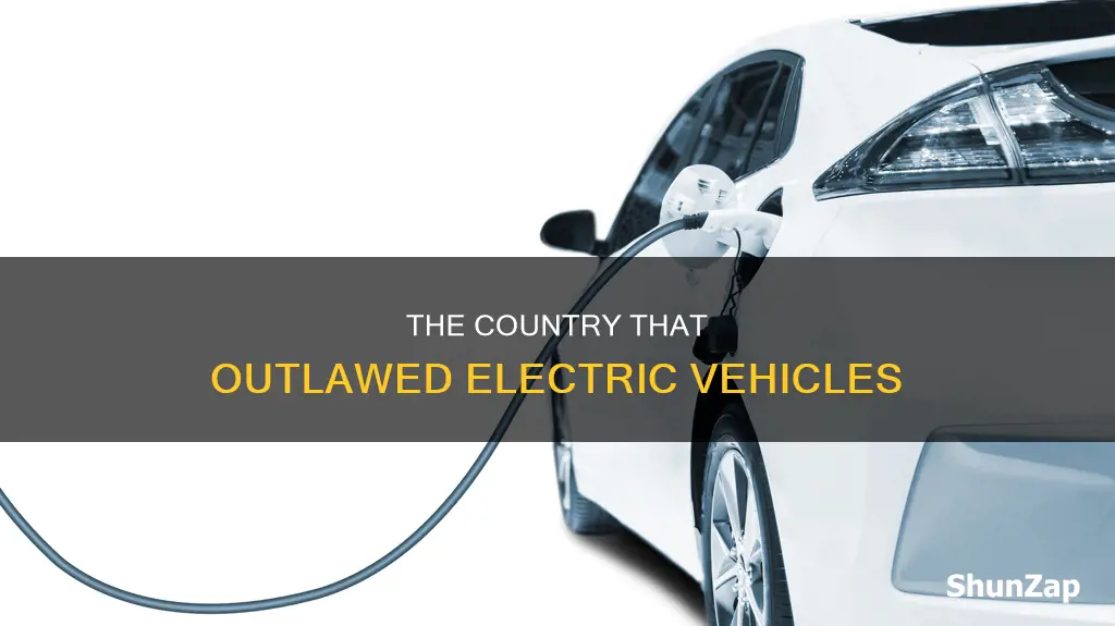 what country banned electric vehicles