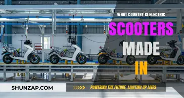 Electric Scooters: Where Are They Manufactured?